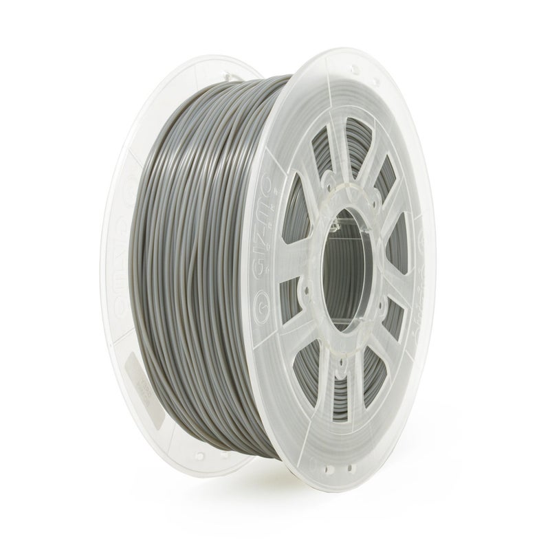 Gizmo Dorks 3D Printer Filament 2.85mm PLA, Neat Wind, Fits Most FDM 3D Printers, 1kg Spool (2.2lb), Gray - Image 1